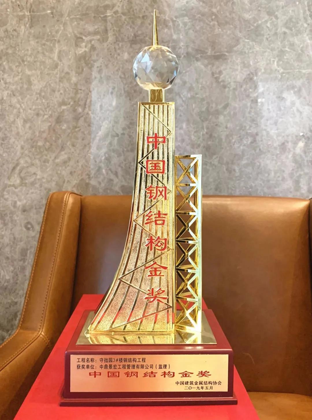 中國鋼結(jié)構(gòu)金獎